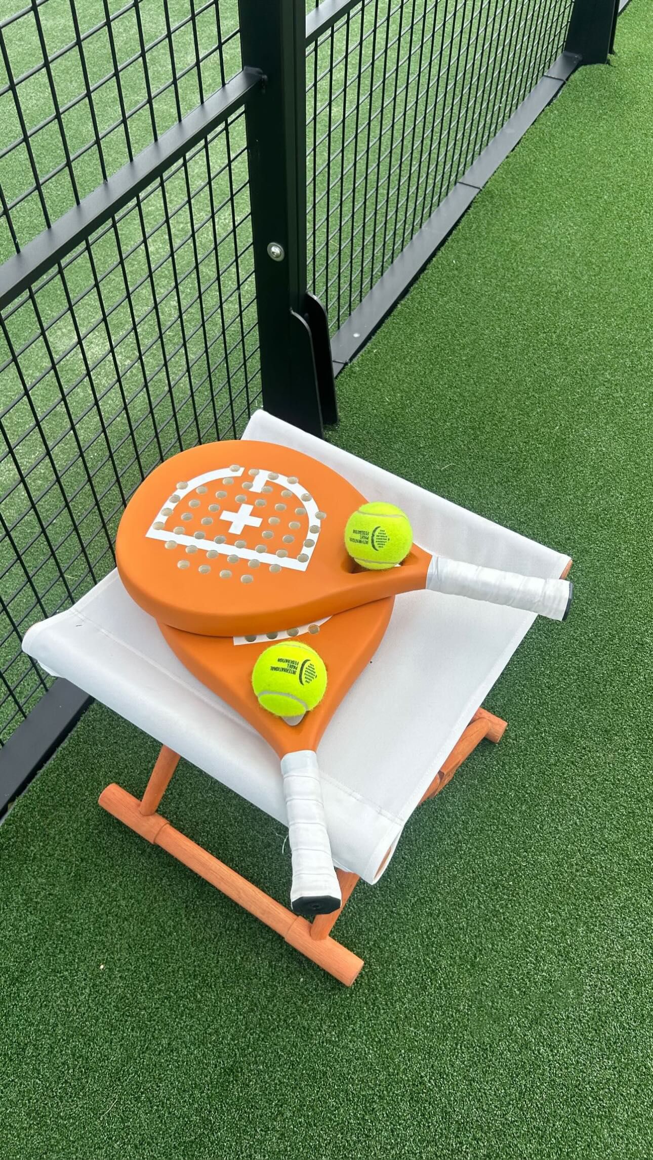 Branded merchandise made by Twelve for Dr. Dennis Gross; Custom Tennis Rackets